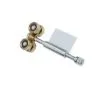Imagen de Roldana doble puerta corredera colgada U50X45 1 pala Aumon