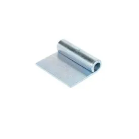 Imagen de Pala de bisagra zincada para puerta corredera de 75 mm Aumon