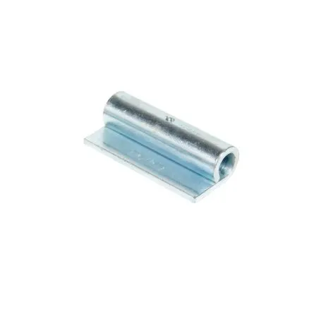 Imagen de Pala de bisagra zincada de 75 × 15 mm para puertas correderas y de libro Aumon