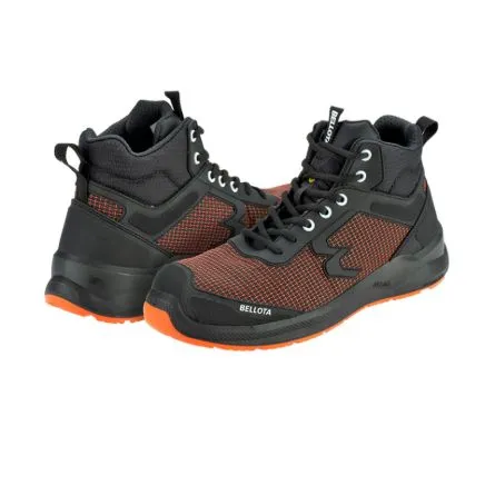Imagen de Bota de seguridad Bellota Running naranja S3S