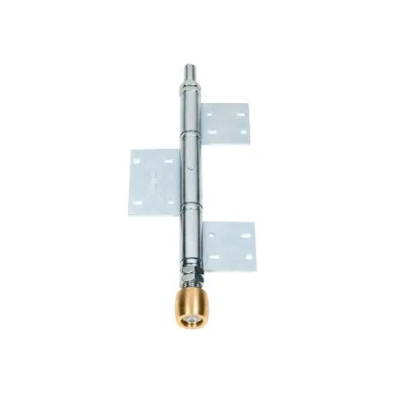 Imagen de Guiador inferior para puerta corredera bisagra 3 palas con oliva de 19 mm Aumon