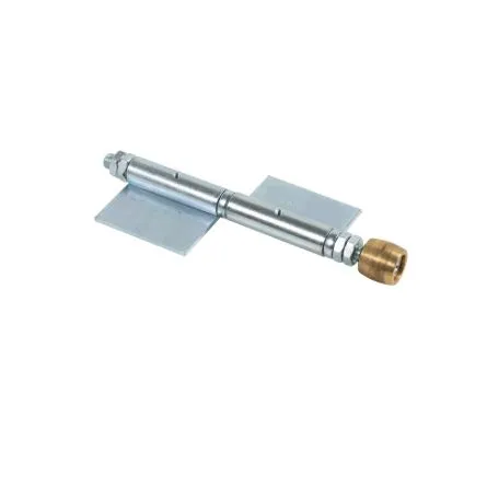 Imagen de Guiador inferior para puerta corredera bisagra 2 palas con oliva de 19 mm Aumon